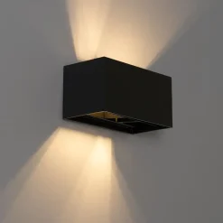 QAZQA wandlampen edwin zwart g9 Hot