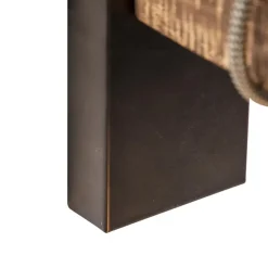 QAZQA wandlampen gallow zwart e27 Discount