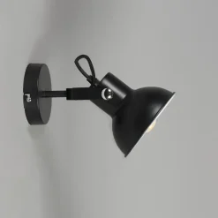 QAZQA wandlampen guida zwart e14 Clearance