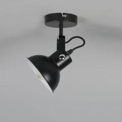 QAZQA wandlampen guida zwart e14 Clearance