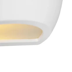 QAZQA wandlampen hiske wit e14 Best