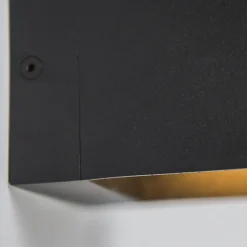 QAZQA wandlampen transfer zwart g9