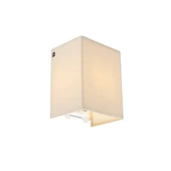QAZQA wandlampen vete beige e27 Outlet