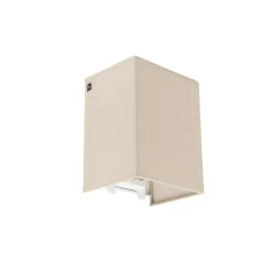 QAZQA wandlampen vete beige e27 Outlet