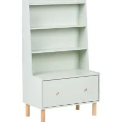 Leen Bakker QUILPIE - Boekenkast 3-laags - Lichtgroen - MDF Sale