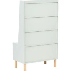 Leen Bakker QUILPIE - Boekenkast 3-laags - Lichtgroen - MDF Sale