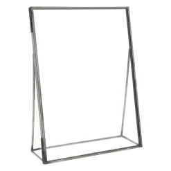 QUVIO Fotolijst - Metaal - Glas - Antraciet - 15.5 x 20 cm