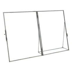QUVIO Fotolijst - Metaal - Glas - Antraciet - 15.5 x 20 cm