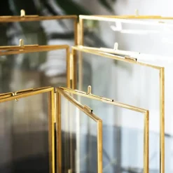 QUVIO Fotolijst staand rechthoek 13 x 18 cm (bxh) - Goud Clearance