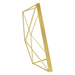 QUVIO Fotolijstje hexagon - 15 x 20.5 cm - staal - Goud