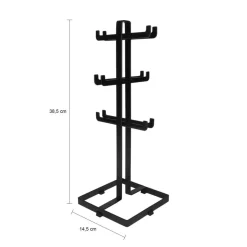 QUVIO Mokken houder - Metaal - Zwart Discount