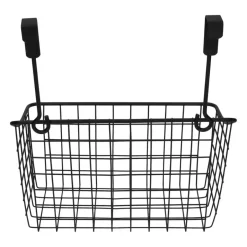 QUVIO Opbergrek ophangbaar - Metaal - Zwart Best