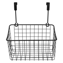 QUVIO Opbergrek ophangbaar - Metaal - Zwart Best