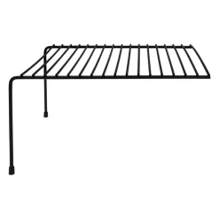 QUVIO Uitschuifbaar keukenkast organizer - Metaal - Zwart Sale