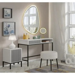 Homlando Ravenna Kaptafel - Zwart - Metaal Hot