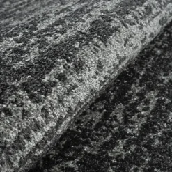 Muratap Relax Oslo - Laagpolig Effen Vloerkleed - Zwart - 200x290 CM