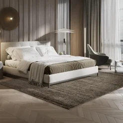 Muratap Relax Oslo - Laagpolig Effen Vloerkleed - Bruin - 160x230 CM New