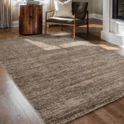 Muratap Relax Oslo - Laagpolig Effen Vloerkleed - Bruin - 120x170 CM Outlet