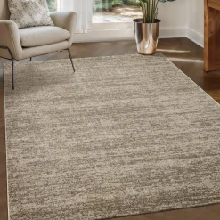 Muratap Relax Oslo - Laagpolig Effen Vloerkleed - Beige - 250x250 CM Vierkant New