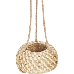 Beliani REMORA - Bloempot binnenbak - Natuurlijk - Zeewier New