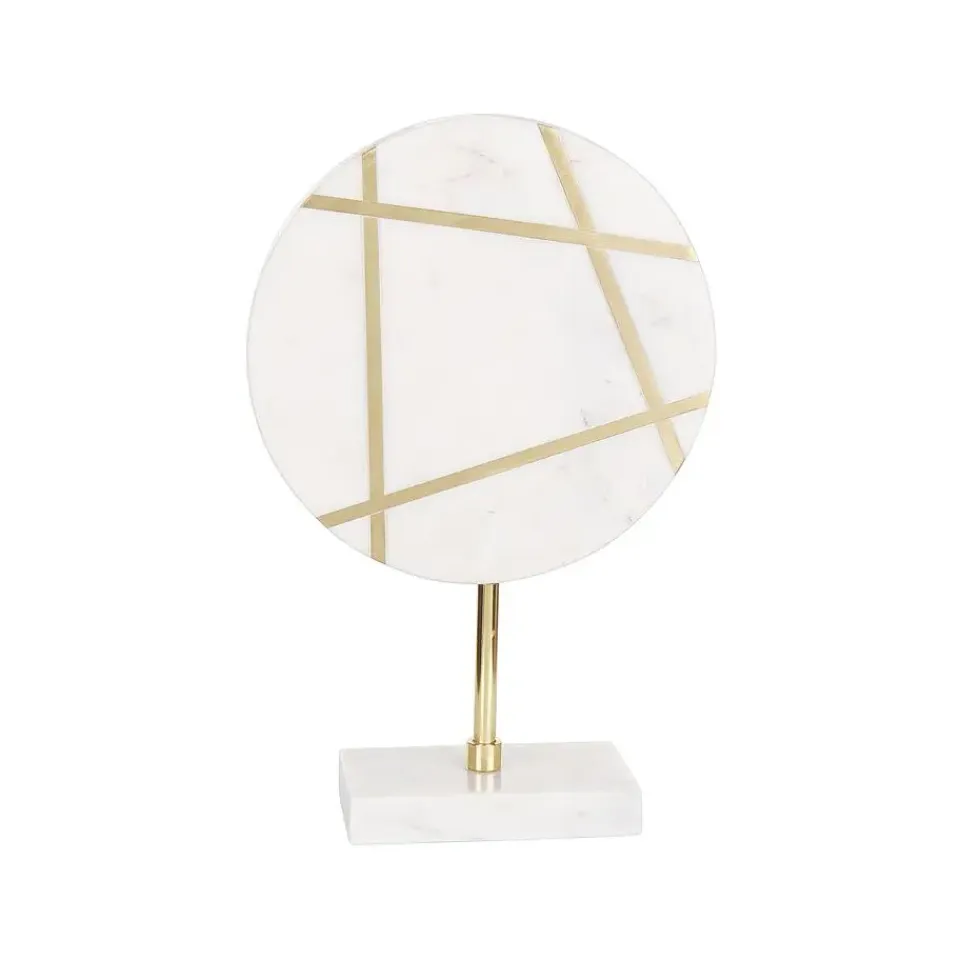 Beliani RETHIMNO - Decoratie figuur - Wit - Marmer