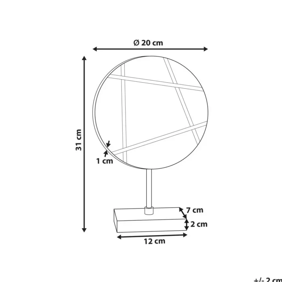 Beliani RETHIMNO - Decoratie figuur - Wit - Marmer