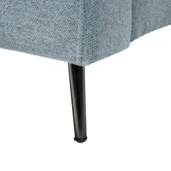 Beliani RIOM - Chaise longue - Mintgroen - Rechtszijdig - Stof