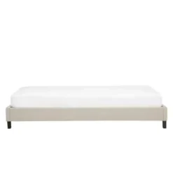 Beliani ROANNE - Kinderbed - Beige - 90 x 200 cm - Polyester Clearance