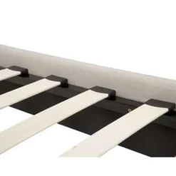 Beliani ROANNE - Kinderbed - Beige - 90 x 200 cm - Polyester Clearance