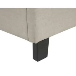 Beliani ROANNE - Kinderbed - Beige - 90 x 200 cm - Polyester Clearance