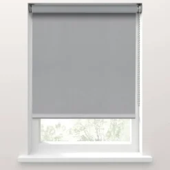 Leen Bakker Rolgordijn Latina verduisterend - grijs (20088) Outlet