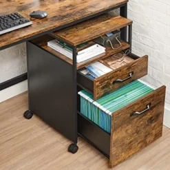 Vasagle Rolkast met wieltjes, 2 laden, 50kg New