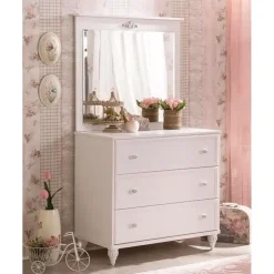Leen Bakker Romance commode kinderladekast meisjes New