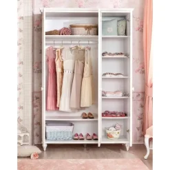 Leen Bakker Romance 3-deurs kledingkast meisjeskamer Hot