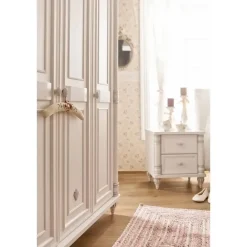 Leen Bakker Romantic 3 deurs kledingkast meisjes kamer Outlet