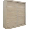 Rousseau Schuifdeurkast Mike - 182,5 x 52,5 cm x 197,5 cm - Sonoma-afwerking Outlet