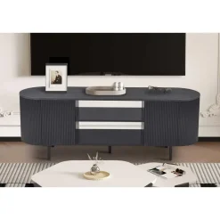 Rousseau tv-meubel Lagos - 160 x 45 x 58 cm - Donkerbruin Online