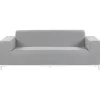 Beliani ROVIGO - Loungebank - Lichtgrijs - Polyester New