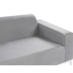 Beliani ROVIGO - Loungebank - Lichtgrijs - Polyester New