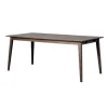 Leen Bakker Rowico Home Filippa Houten Eettafel Verlengbaar 180 cm - Donker Eiken Sale