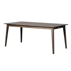 Leen Bakker Rowico Home Filippa Houten Eettafel Verlengbaar 180 cm - Donker Eiken Sale
