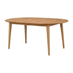 Leen Bakker Rowico Home Filippa Uitschuifbare Eettafel Ovaal 170 cm - Naturel Outlet