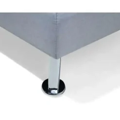 Beliani ROXEN - Slaapbank 3-zits - Grijs - Polyester