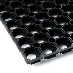 Merkloos Rubber ringmat op rol - Dikte 23 mm - Breedte 150 cm - per 10 meter