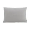 Leen Bakker Rugkussen Orleáns - lichtgrijs - 60x43x12 cm Outlet