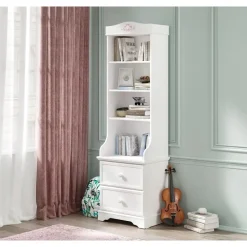 Leen Bakker Rustic boekenkast kast wit meisjeskamer Hot