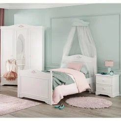 Leen Bakker Rustic commode ladekast wit compleet meisjeskamer Hot