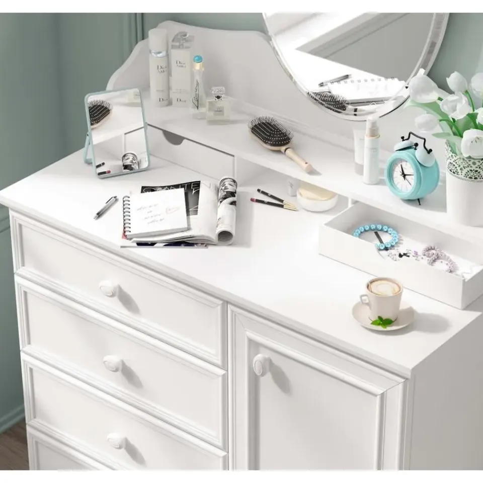 Leen Bakker Rustic commode ladekast wit compleet meisjeskamer Hot