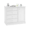 Leen Bakker Rustic commode ladekast wit meisjeskamer Online