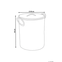 Beliani SADEC - Opbergmand - Natuurlijk - Zeegras